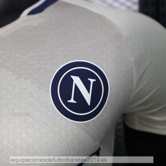 Nuevo Especial Camiseta Napoli 23/24 Amarillo Baratas